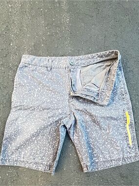 Nike athletic department safari print cement jordan dunk shorts vintage size 32